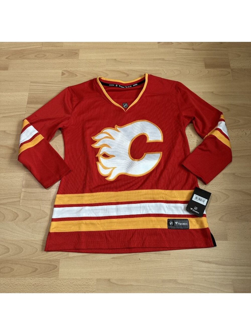NWT Fanatics Calgary Flames Womens 2020/21 Home Breakaway Jersey XL Red MSRP$130